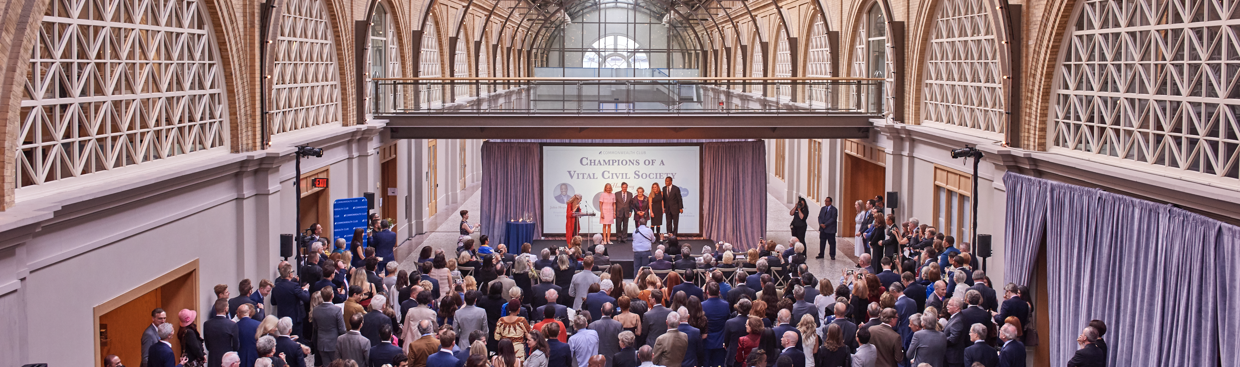 Image - Gala crowd at Ferry Building