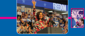 Image - the speaker and her book cover