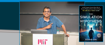 Image - Rizwan Virk and his book cover