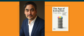 Image - Tim Wu and his book cover