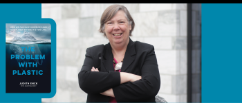 Image - the speaker and her book cover