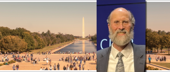 Image - the speaker and the Washington, D.C., mall
