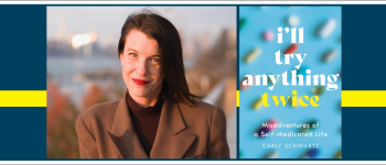 Image - the speaker and her book cover