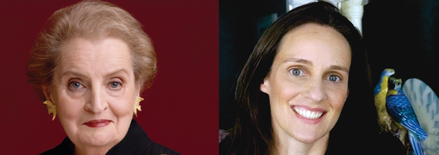 Madeleine Albright and Katie Albright Image - Albright