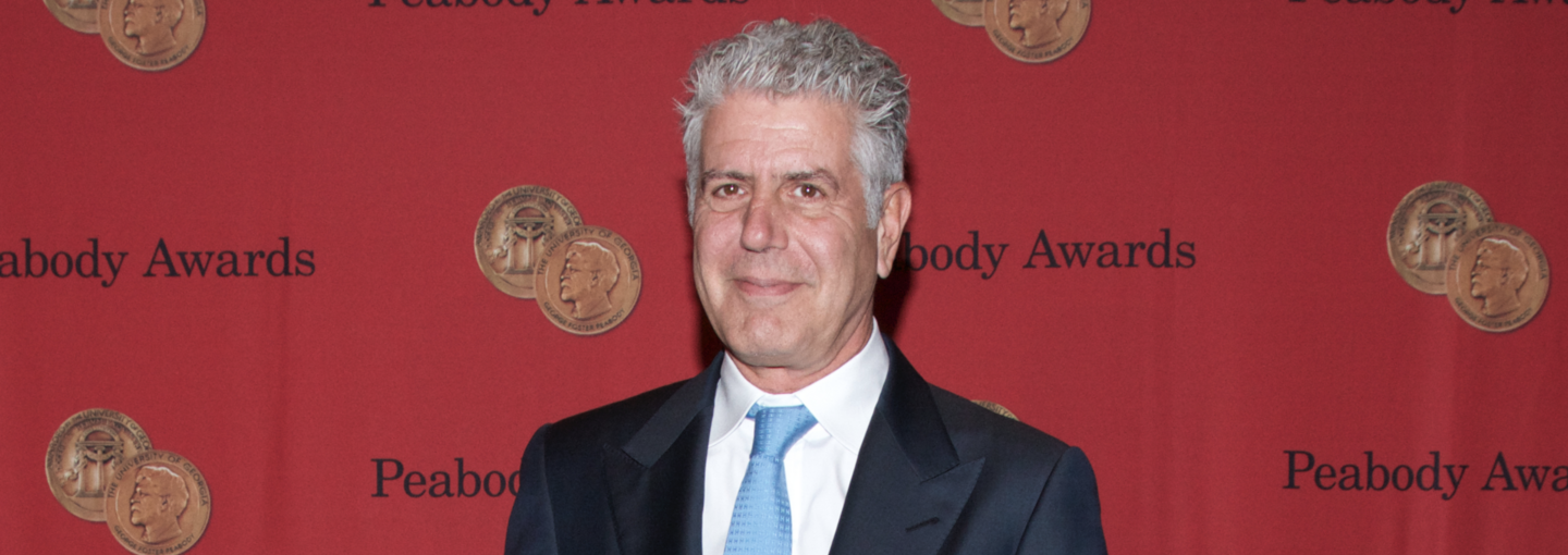 Anthony Bourdain Image - Anthony Bourdain at the Peabody Awards