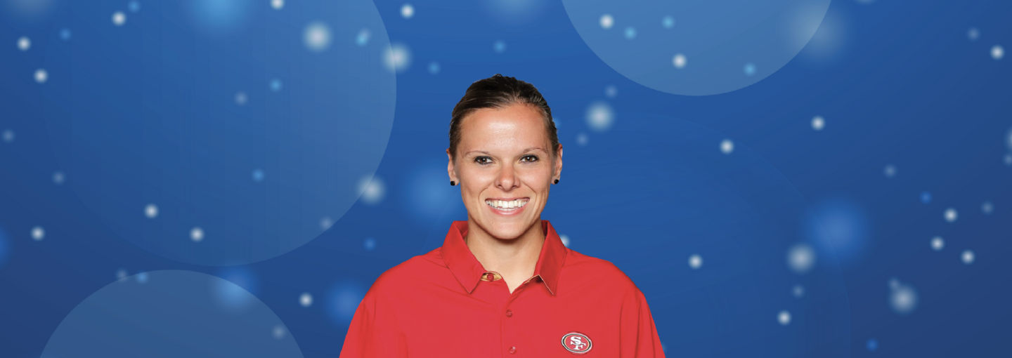 49ers Assistant Coach Katie Sowers Image - 49ers Assistant Coach Katie Sowers