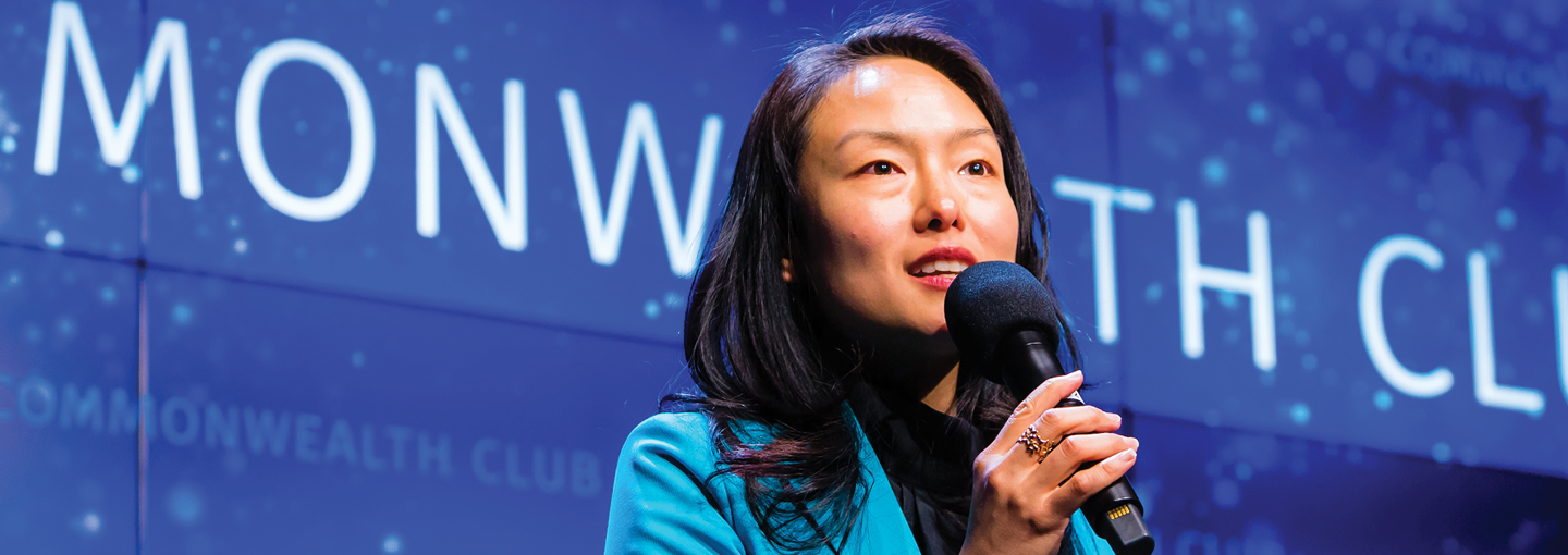 Jane Kim on the Michelle Meow Show at The Commonwealth Club Image - Jane Kim