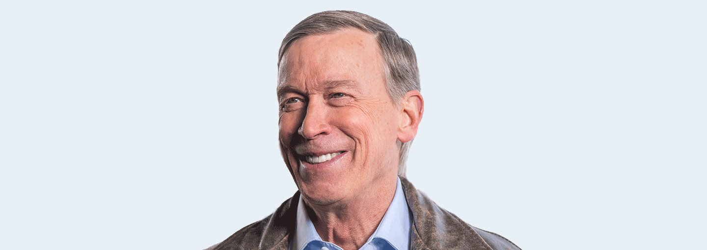 Democratic Presidential Candidate John Hickenlooper Former