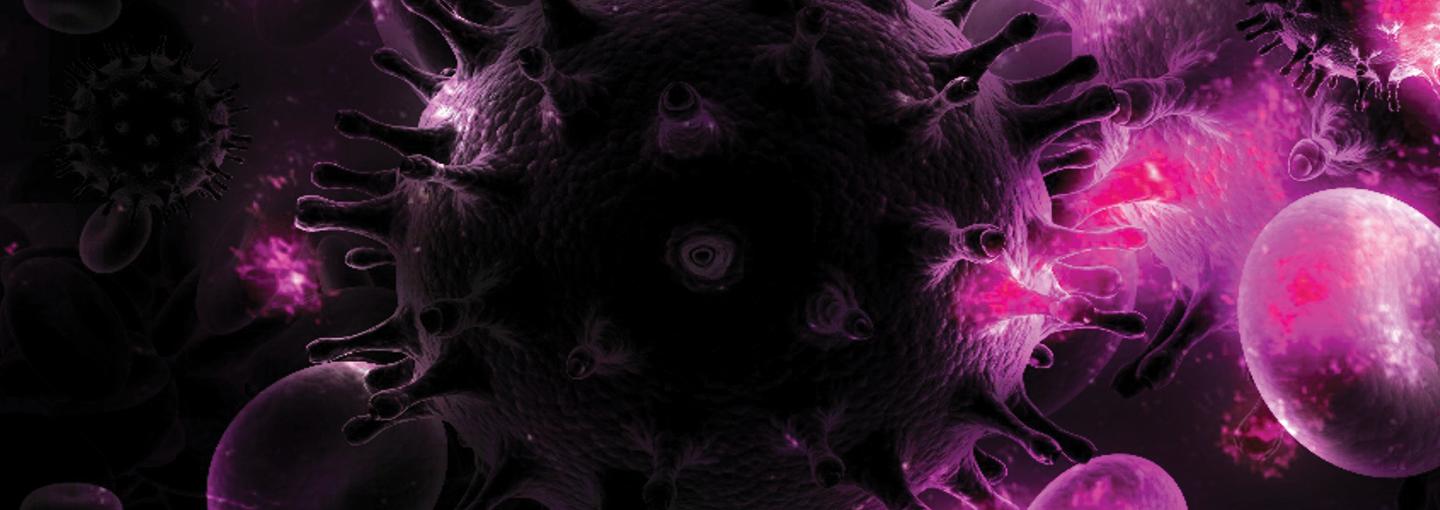 Tools for Finding and Defeating HIV Image - HIV virus