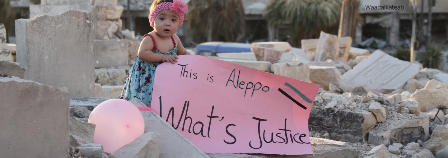 For Sama: A Young Mother's Tale of War Image - Young girl in Aleppo