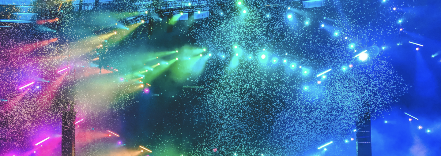 Kitty Ferguson: Stephen Hawking’s Biographer Hears the Music of the Spheres Image - colored lights