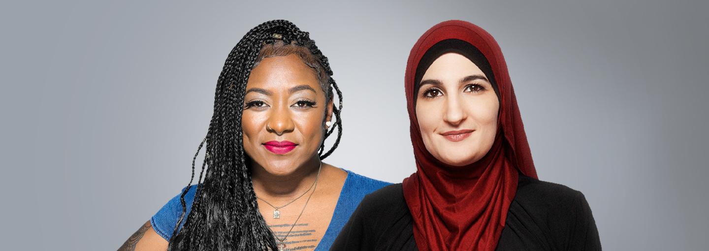 Linda Sarsour Image - Alicia Garza and Linda Sarsour