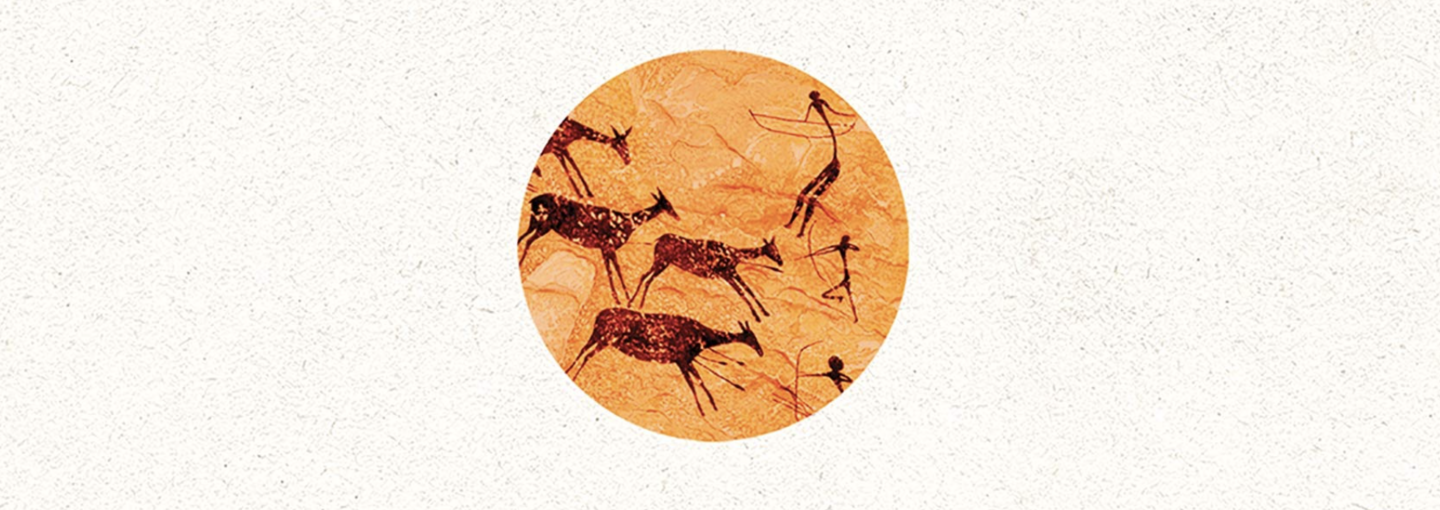 Tamim Ansary: The Invention of Yesterday Image - ancient painting of animals