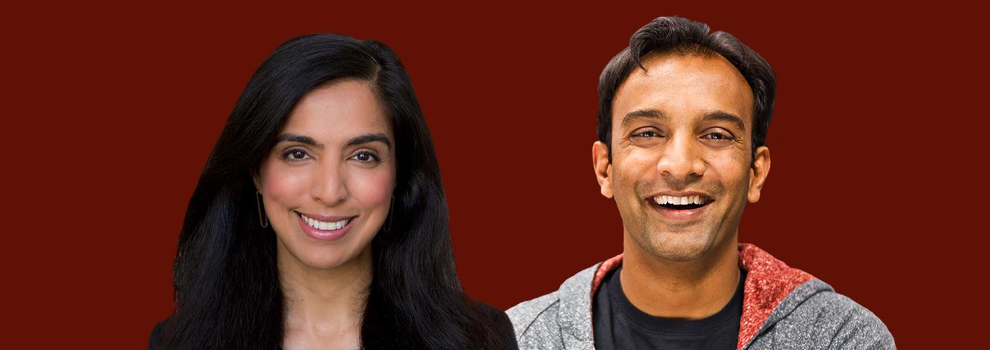 Aarti Shahani and DJ Patil: 1st Gen & Proud Image - Aarti Shahani and DJ Patil