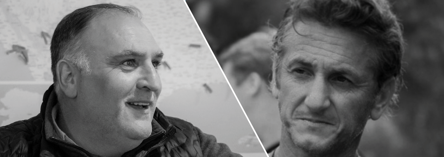 José Andrés and Sean Penn: A Conversation on Giving Back Image - José Andrés and Sean Penn