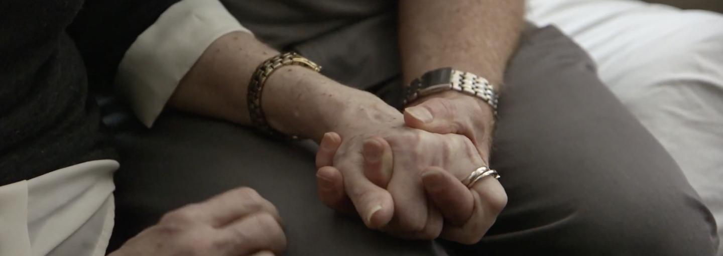Dr. Jessica Zitter: Film Screening and Discussion, "Caregiver: A Love Story" Image - couple holding hands
