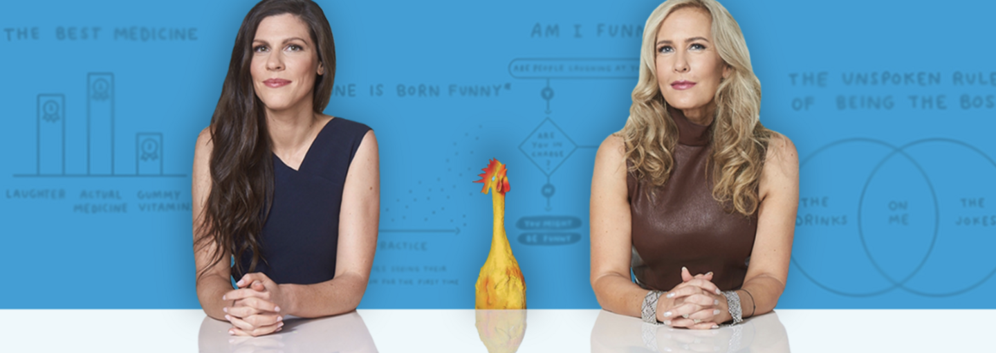 Humor, Seriously with Jennifer Aaker and Naomi Bagdonas Image - two women