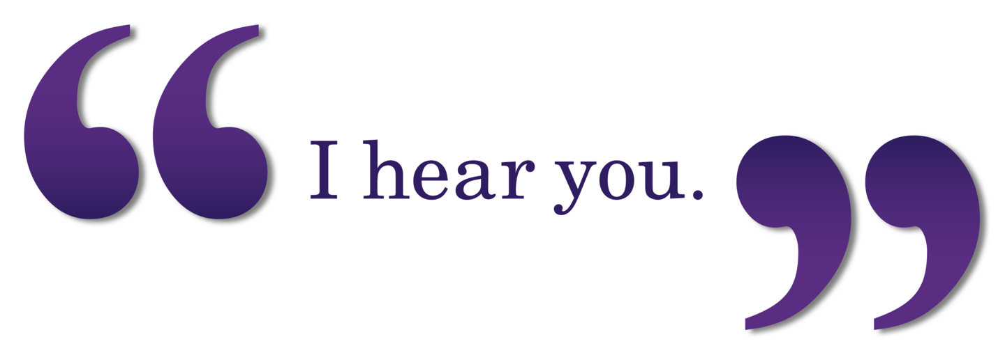 "I Hear You": Talking and Listening to People with Alzheimer’s Image - text of program title
