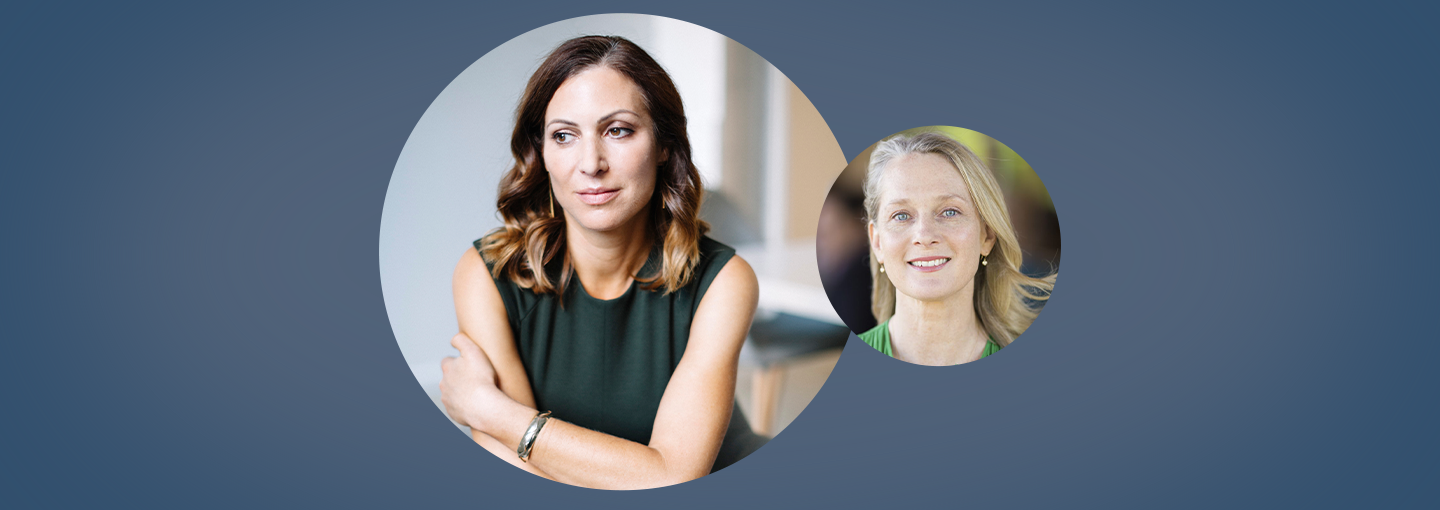 Lara Bazelon with Piper Kerman: A Good Mother Image - Lara Bazelon and Piper Kerman