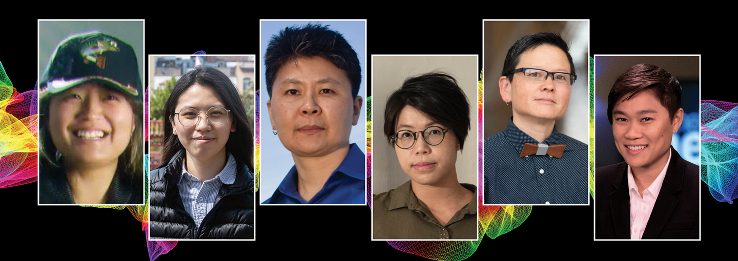 AAPI Heritage Month Special “WOMEN我們: From Her to Here" Image - faces of panelists