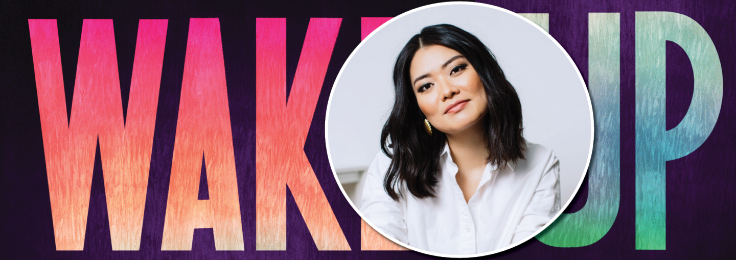 The Wake Up: Michelle Mijung Kim on the Gap Between Good Intentions and Real Change Image - author plus book title