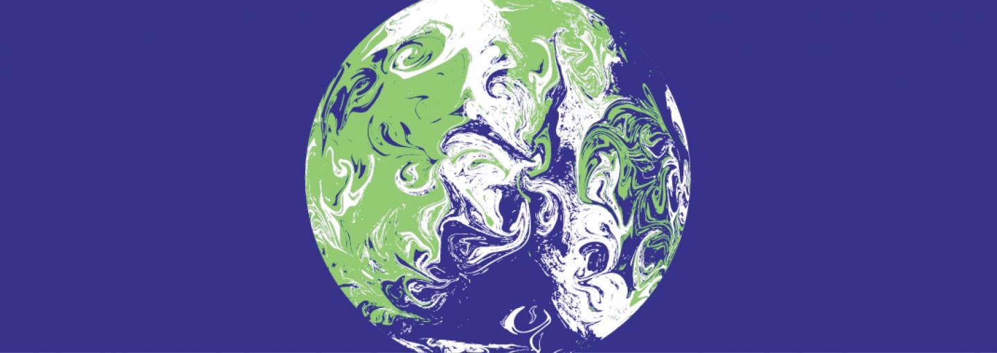 COP26 Preview Image - illustration of planet Earth