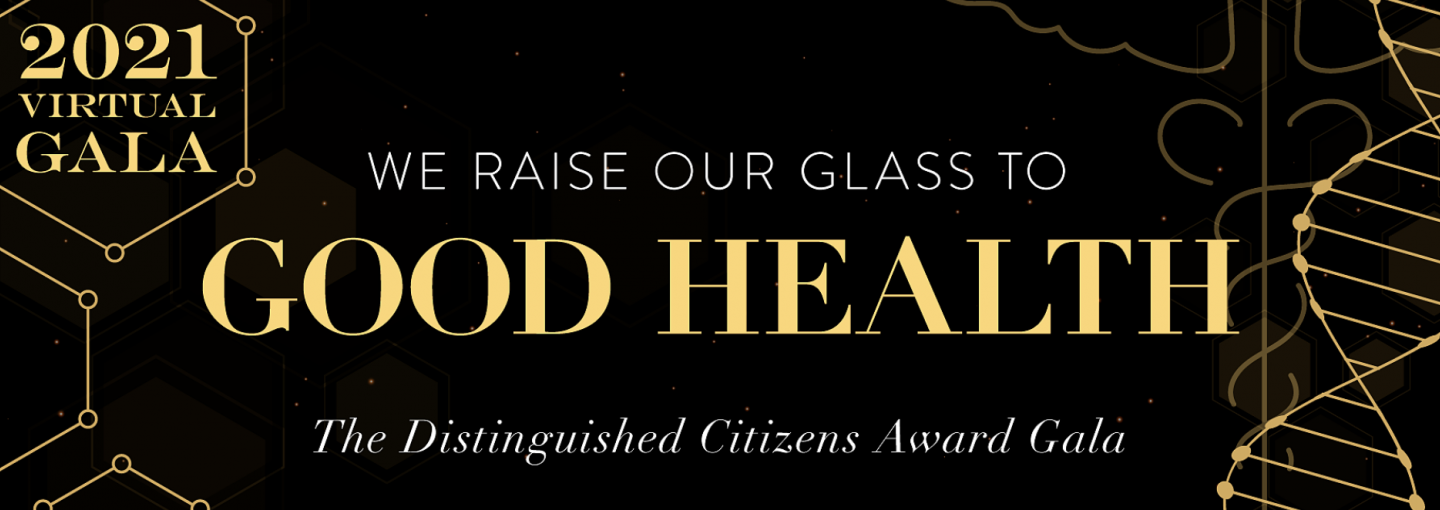 Virtual Annual Gala and 2021 Distinguished Citizens Awards Image - Text of program title