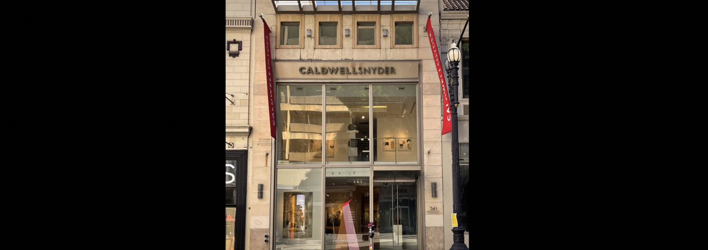A Rare Opportunity for Art Enthusiasts! Caldwell Snyder Gallery Image - photo of front of Caldwell Snyder Gallery building