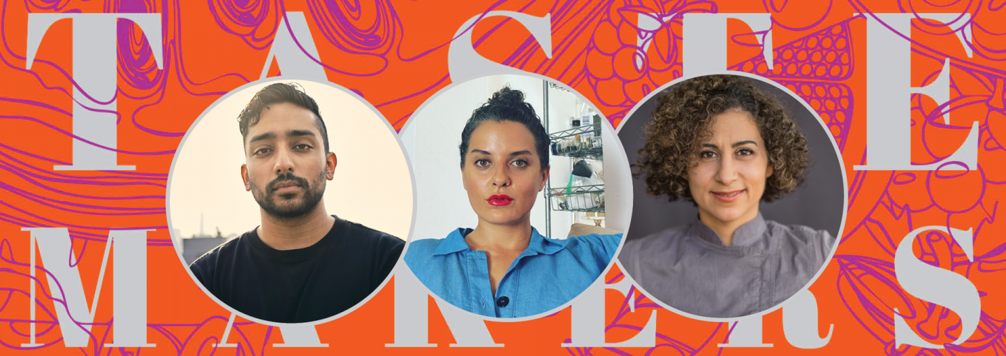 Taste Makers—Seven Immigrant Women Who Revolutionized Food Image - detail from book and speaker photos