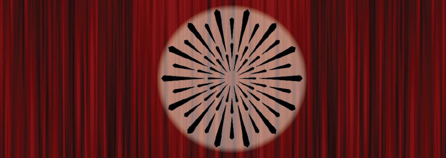 San Francisco Opera: Reemergence to Centennial Image - S.F. Opera logo in front of red curtains