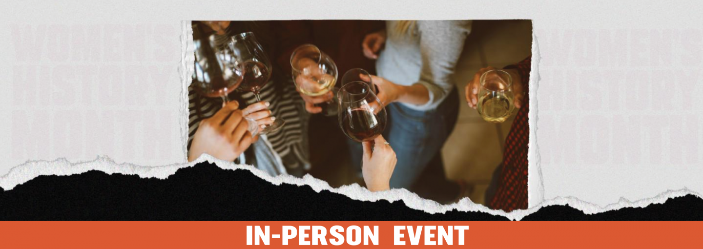 Wine Tasting: Women-Led Wineries Image - hands holding wine glasses