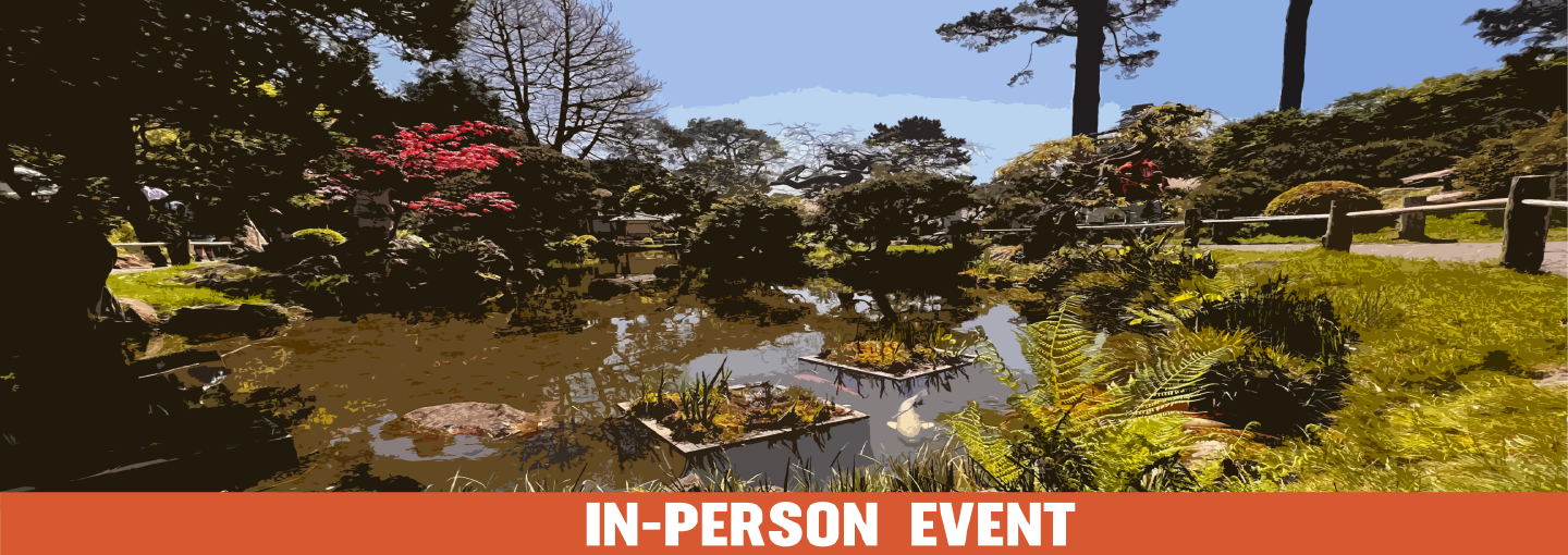 Bay Lights Mixer: Celebrating Earth Day Image - Japanese garden koi pond