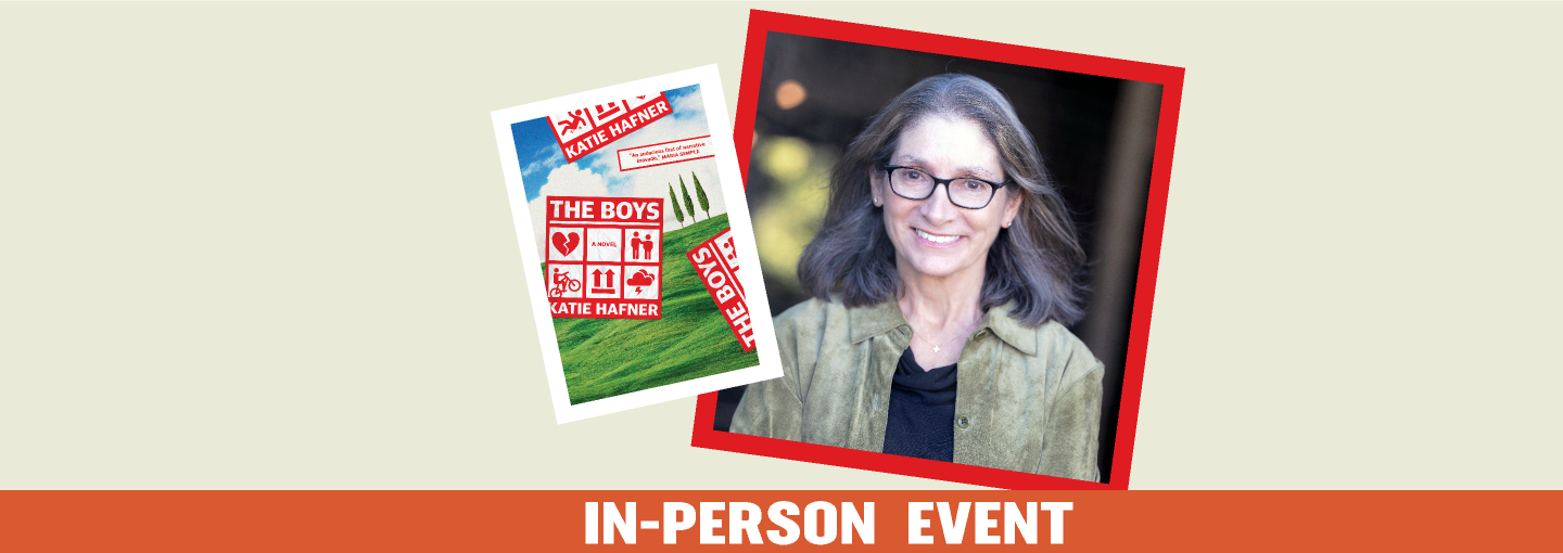 Katie Hafner, Author of "The Boys" Image - Katie Hafner and book cover of "The Boys"