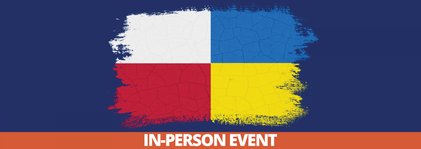 Poland at the Border of Putin's War Against Ukraine and the West Image - multicolored flag