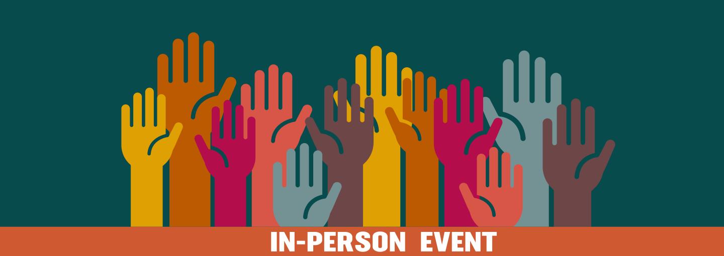 Danny Glover and Gus Newport: Why We Aspire to the Beloved Community Image - multicolored raised hands