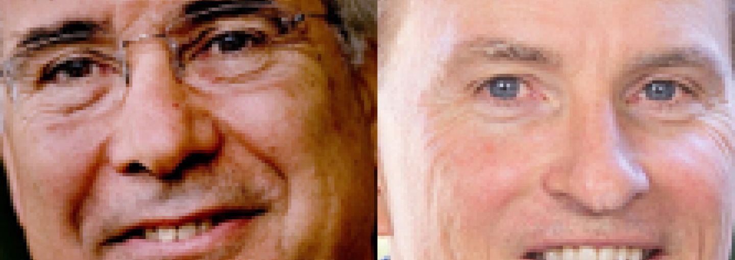 Lord Nicholas Stern and Steve Westly Image - Lord Nicholas Stern and Steve Westly