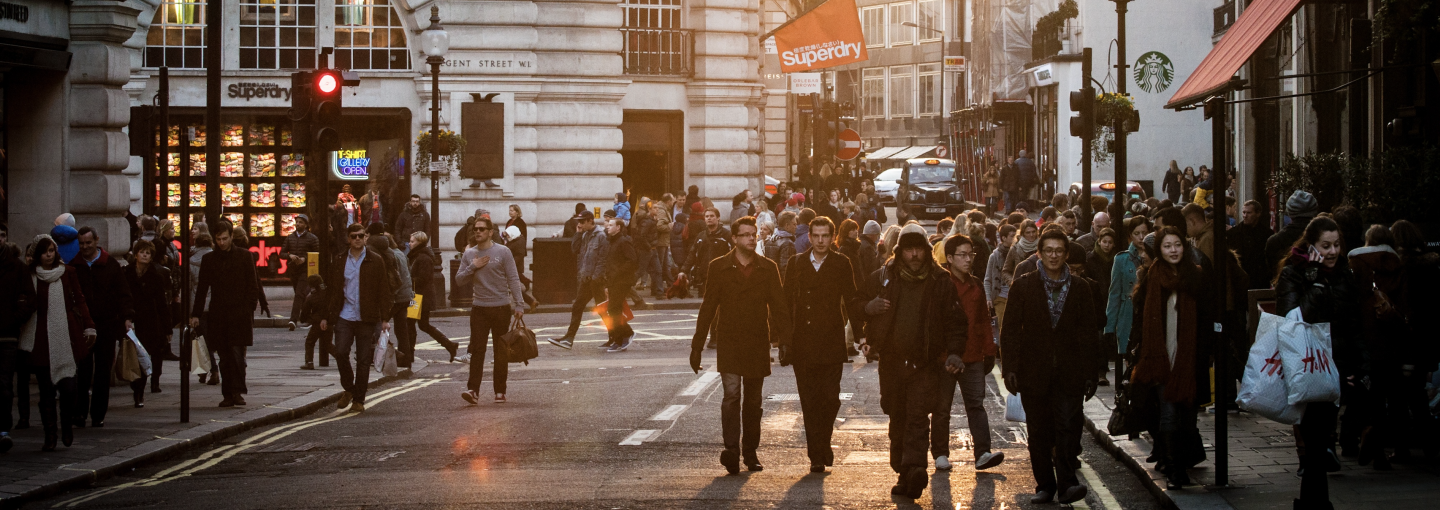 Image - pedestrians on European street