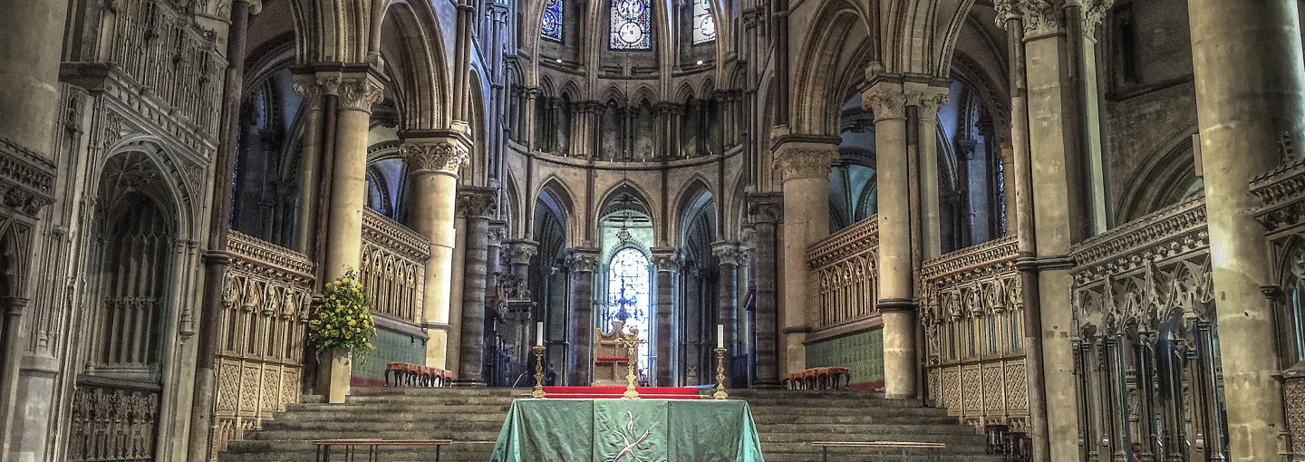 Image - Interior of the Canterbury Cathedral