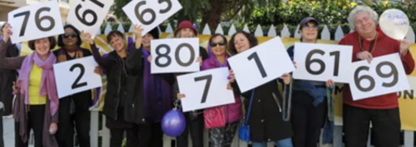 Image - people holding numbers