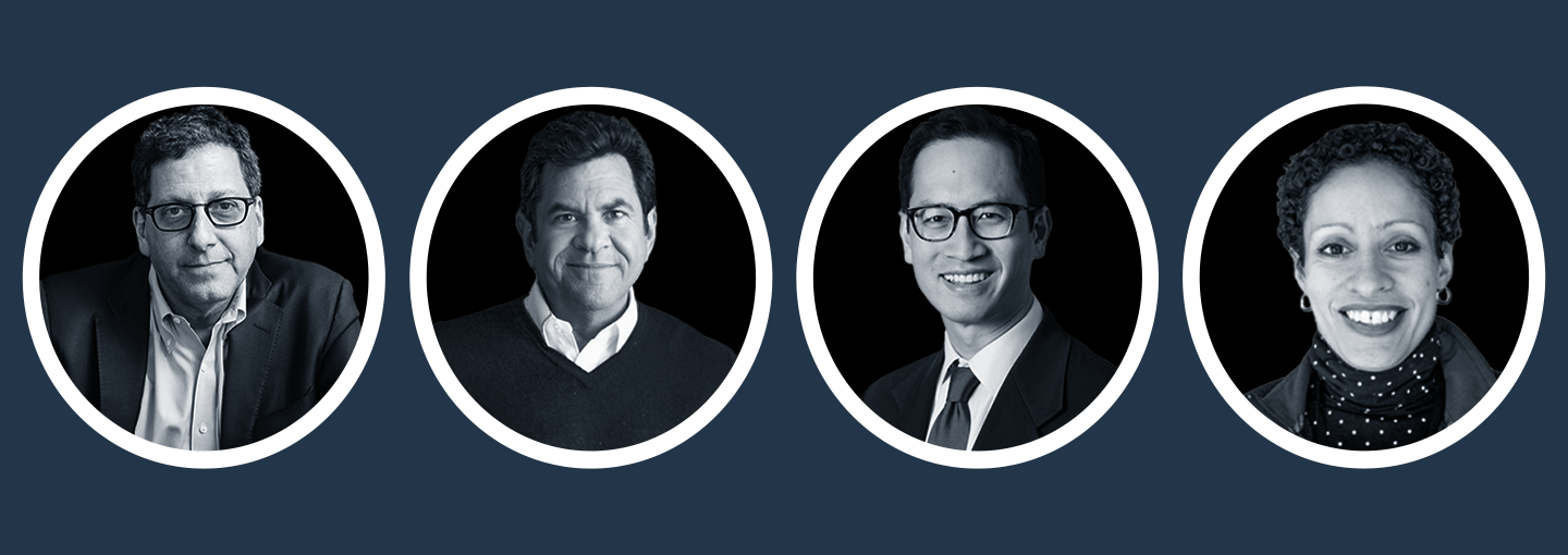 Conversations with Distinguished Citizens: Honoring UCSF's Mental Health Innovations Image - faces of panelists