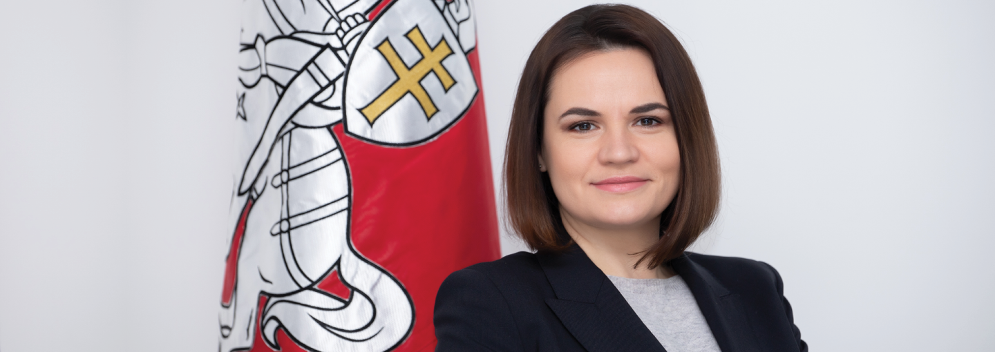 Belarus Pro-Democracy Leader Sviatlana Tsikhanouskaya: Belarus and the Future Image - Sviatlana Tsikhanouskaya