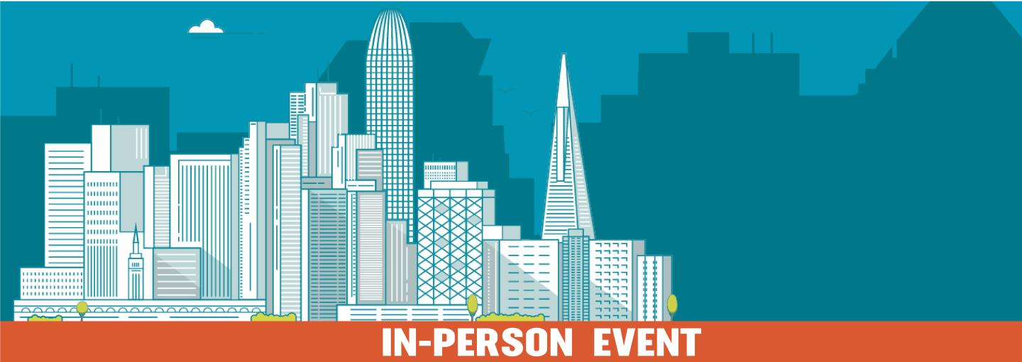 The Annual Innovate for Good Conference Image - illustration of San Francisco skyline