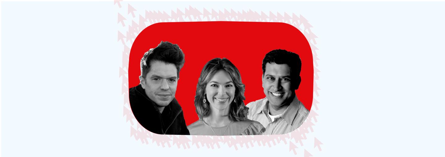 Image - Mark Bergen with Shishir Mehrotra and Emily Chang