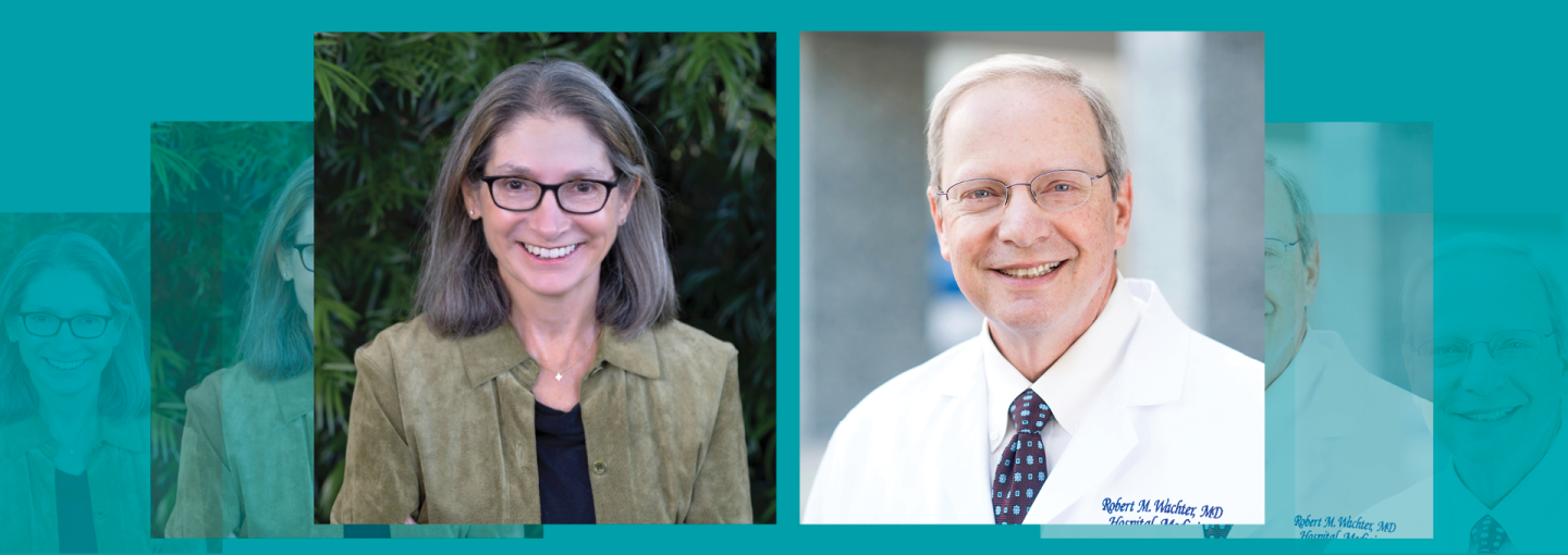 Robert Wachter and Katie Hafner: Creating the Science, Covering the Science Image - Katie Hafner and Robert Wachter
