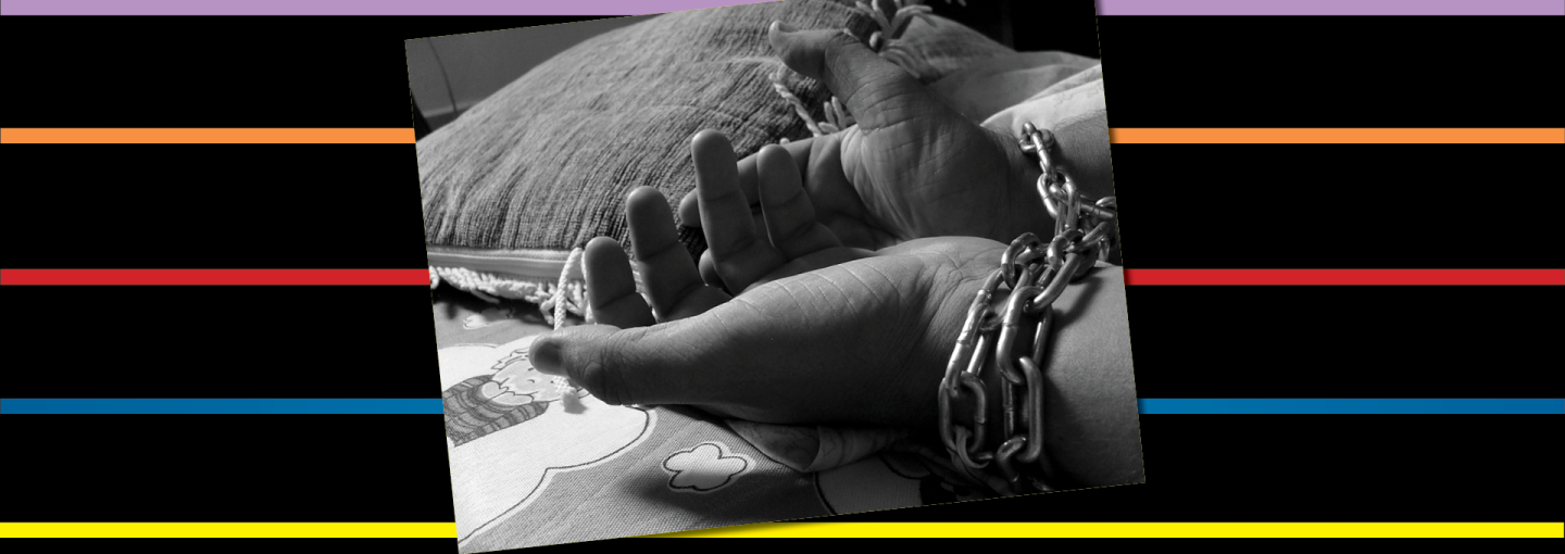 Collaborative Strategies in Fighting Human Trafficking and Supporting the Survivors Image - hands in chains