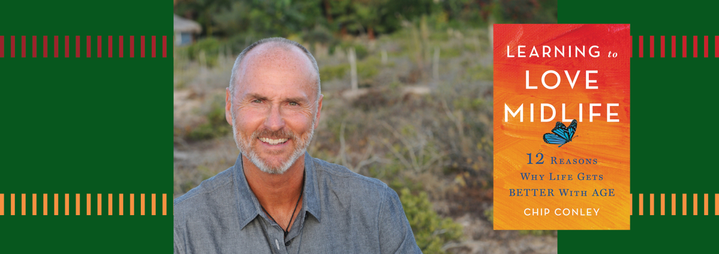 Chip Conley: Age Is Irrelevant Image - Chip Conley and his book cover