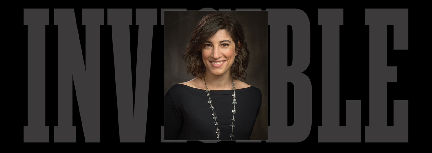 Renée DiResta: The Invisible Rulers Turning Lies Into Reality Image - Renée DiResta and the word "invisible"