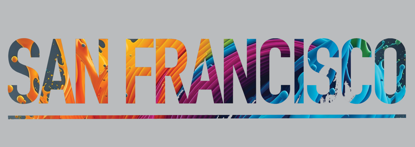 Image - colorful words San Francisco