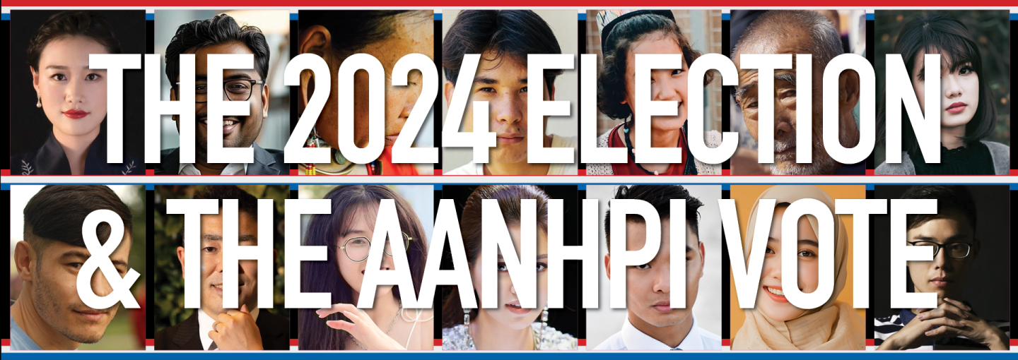 The 2024 Election and the AANHPI Vote Image - Asian people and program title