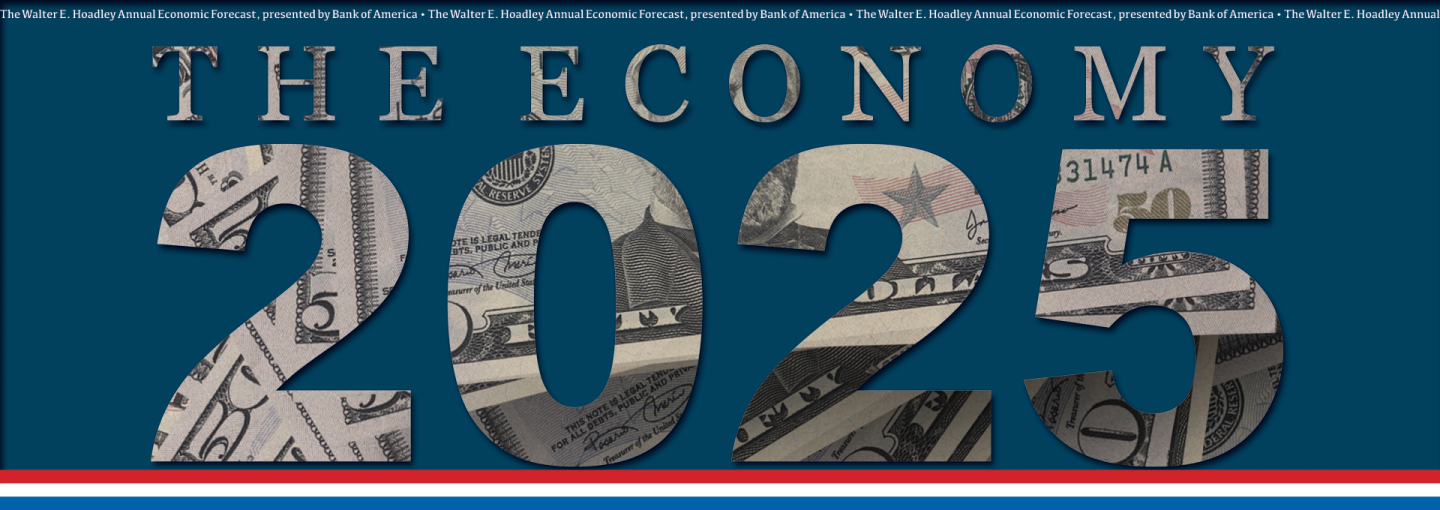 The Economy 2025: The Impacts of Tariffs, Tax Cuts and Trump Image - event logo